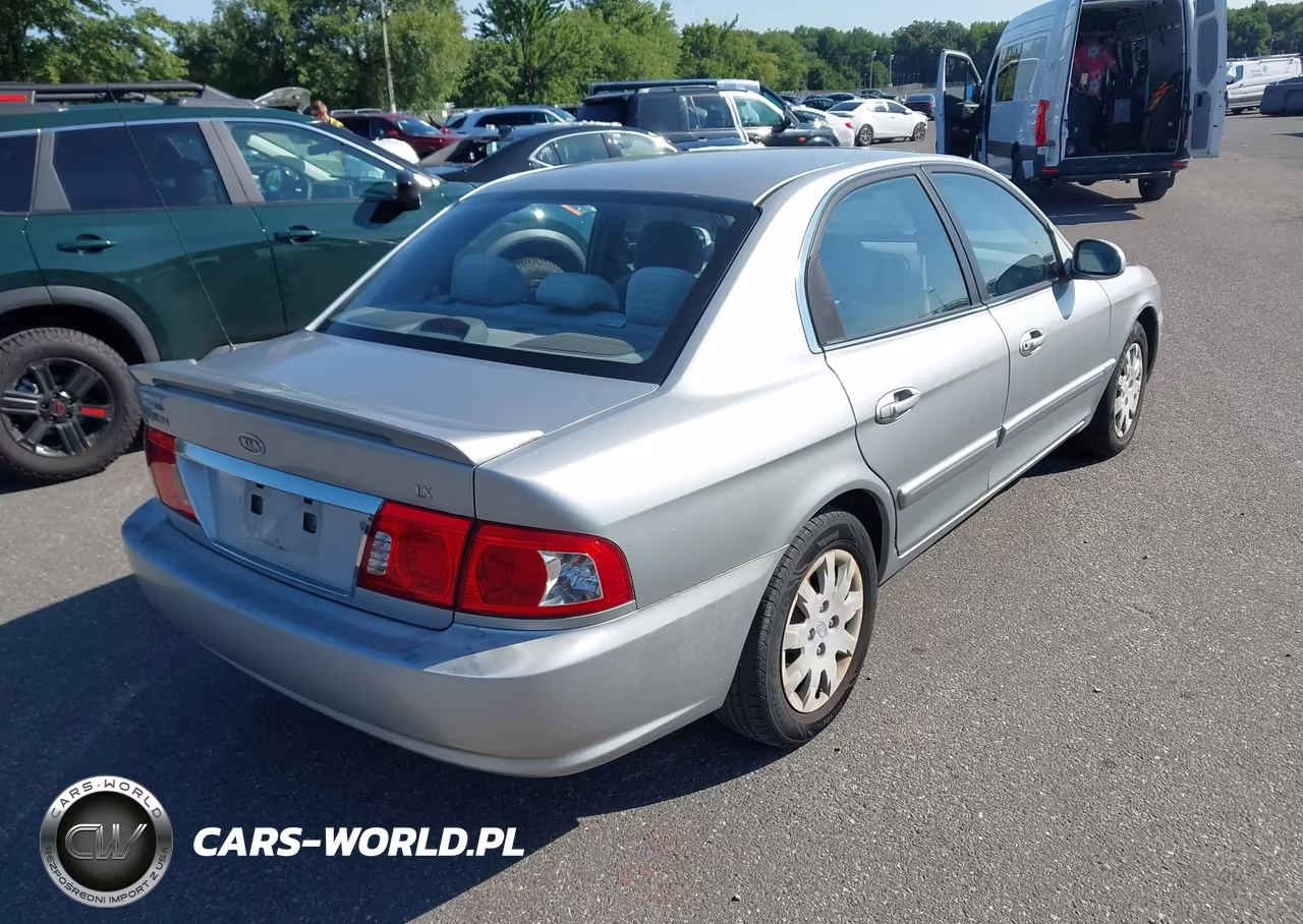 2004 Kia Optima Ex-Lx VIN:KNAGD126645333271 - 4