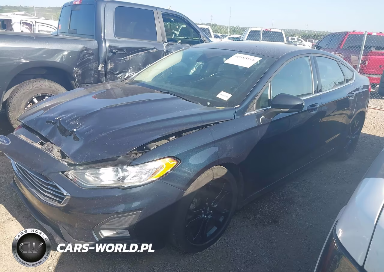 2020 Ford Fusion Se VIN:3FA6P0HD0LR111445 - 2