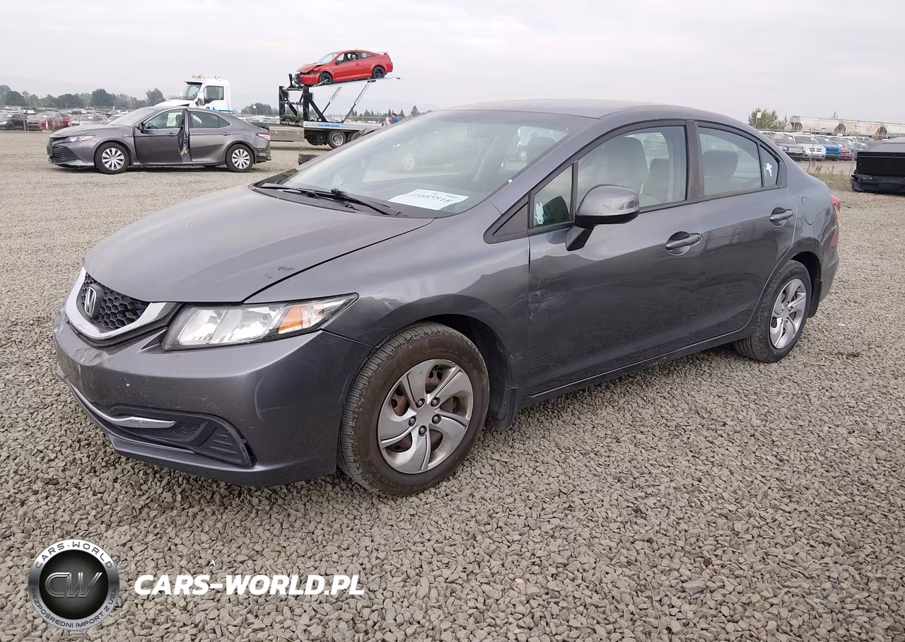 2013 Honda Civic Lx VIN:19XFB2F58DE201175 - 2