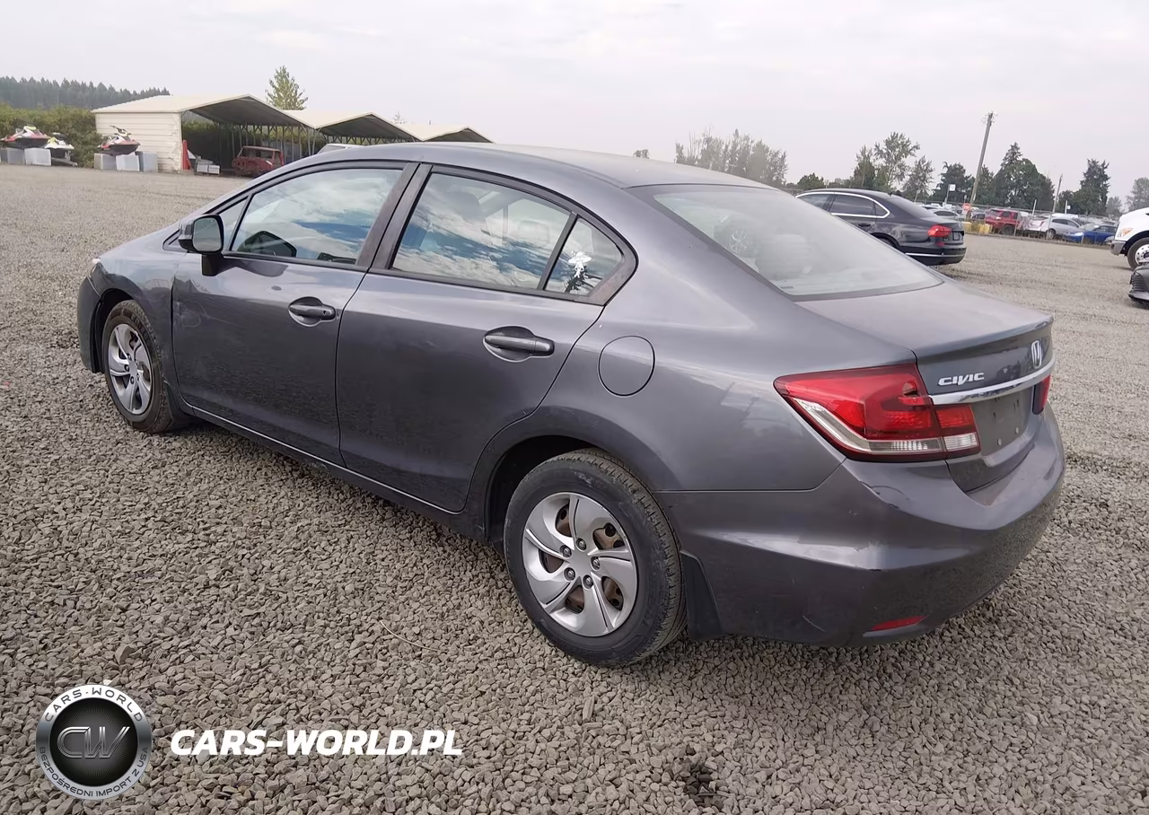 2013 Honda Civic Lx VIN:19XFB2F58DE201175 - 3