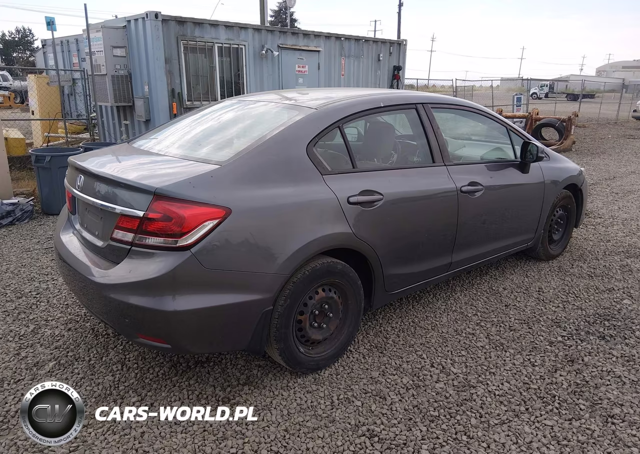 2013 Honda Civic Lx VIN:19XFB2F58DE201175 - 4