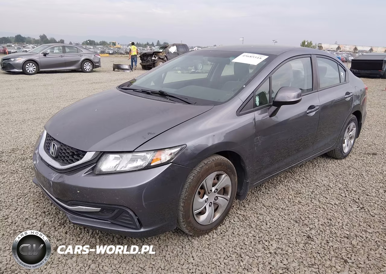 2013 Honda Civic Lx VIN:19XFB2F58DE201175 - 6