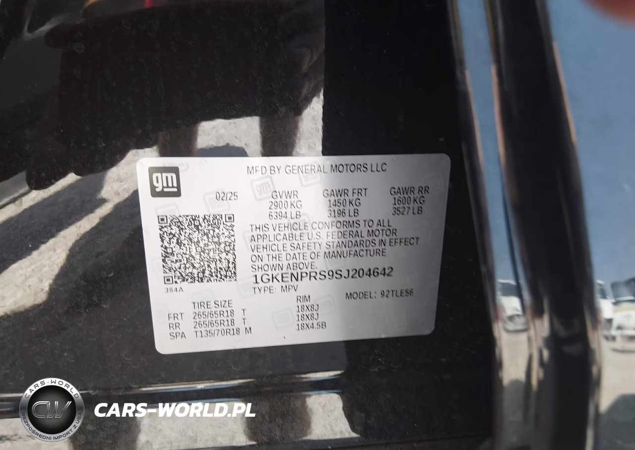 2025 GMC Acadia Awd At4 VIN:1GKENPRS9SJ204642 - 9