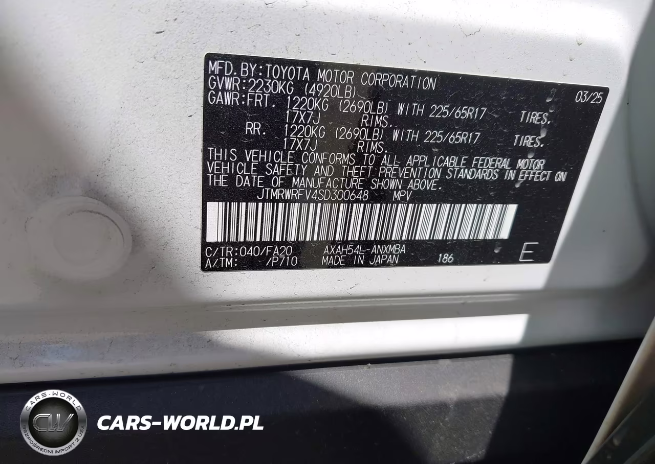 2025 Toyota Rav4 Hybrid Xle VIN:JTMRWRFV4SD300648 - 9