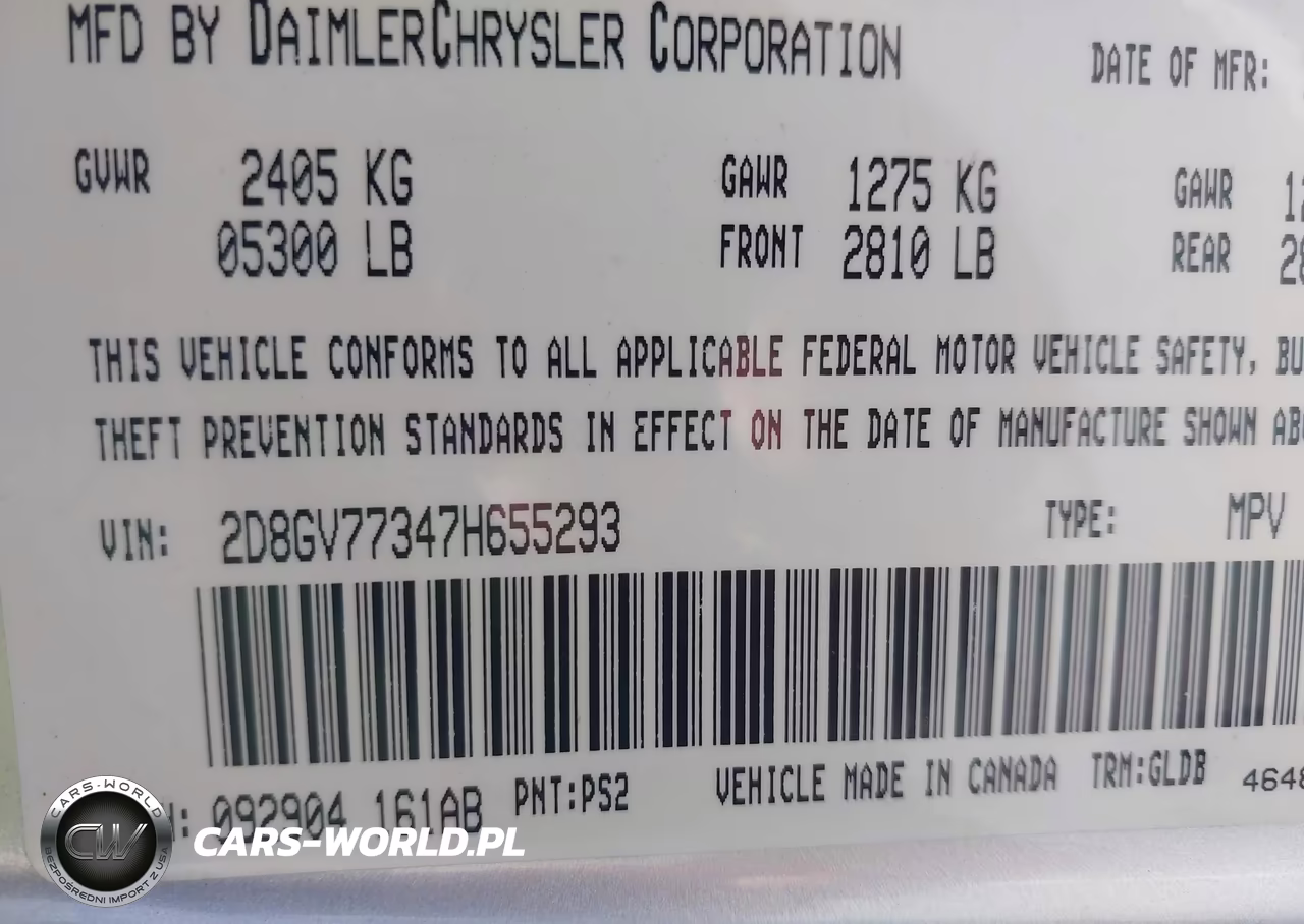 2007 Dodge Magnum Srt8 VIN:2D8GV77347H655293 - 9