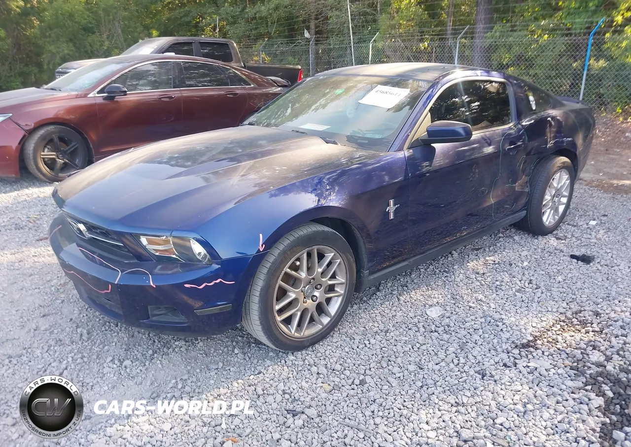 2012 Ford Mustang V6 Premium VIN:1ZVBP8AM3C5242631 - 2