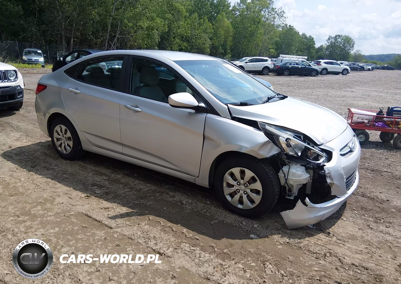 2017 Hyundai Accent Se VIN:KMHCT4AE9HU169892 - 1