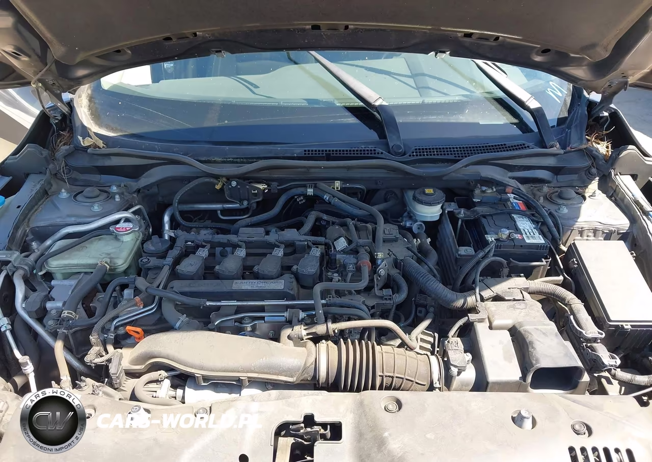 2019 Honda Civic Ex VIN:JHMFC1F38KX001351 - 10