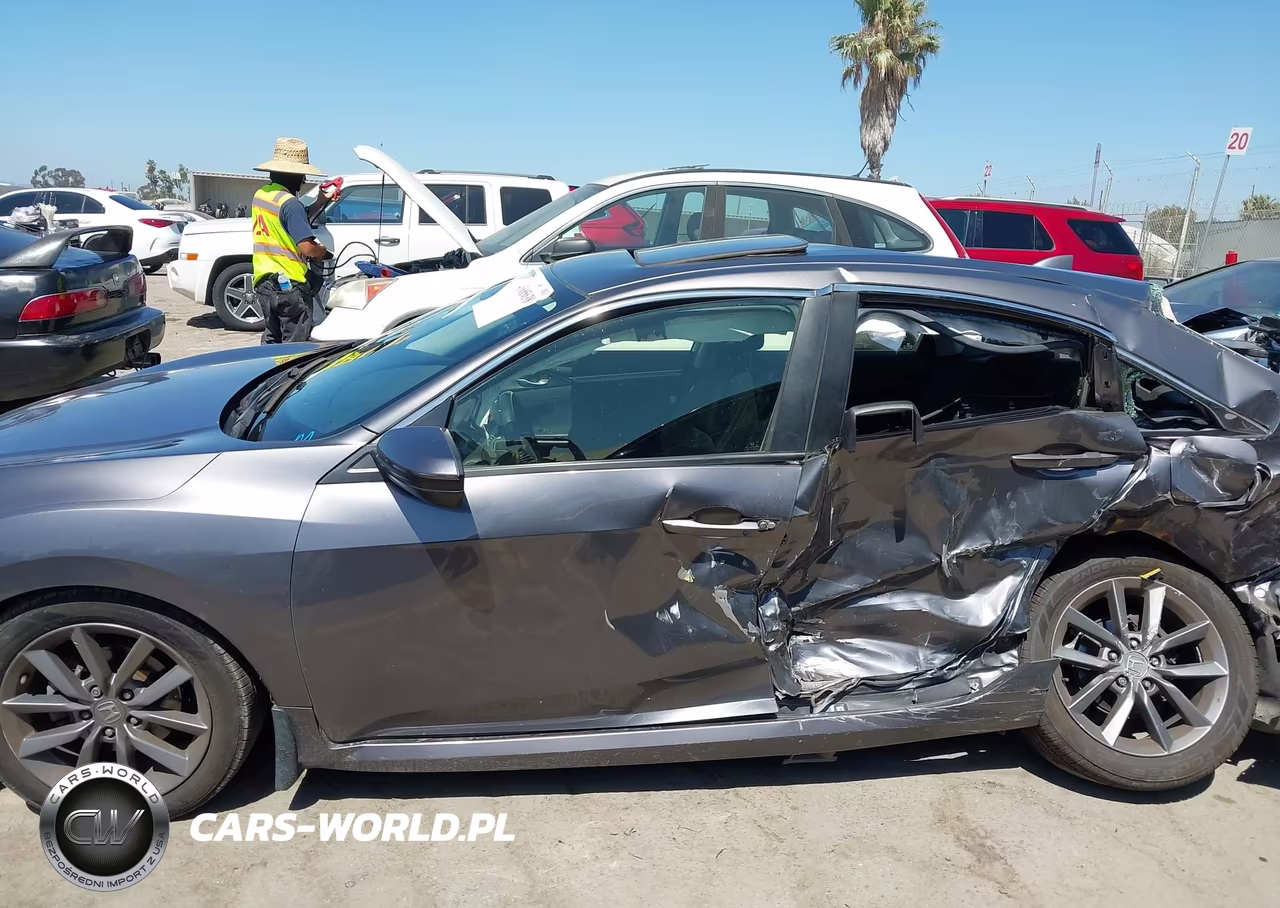 2019 Honda Civic Ex VIN:JHMFC1F38KX001351 - 14