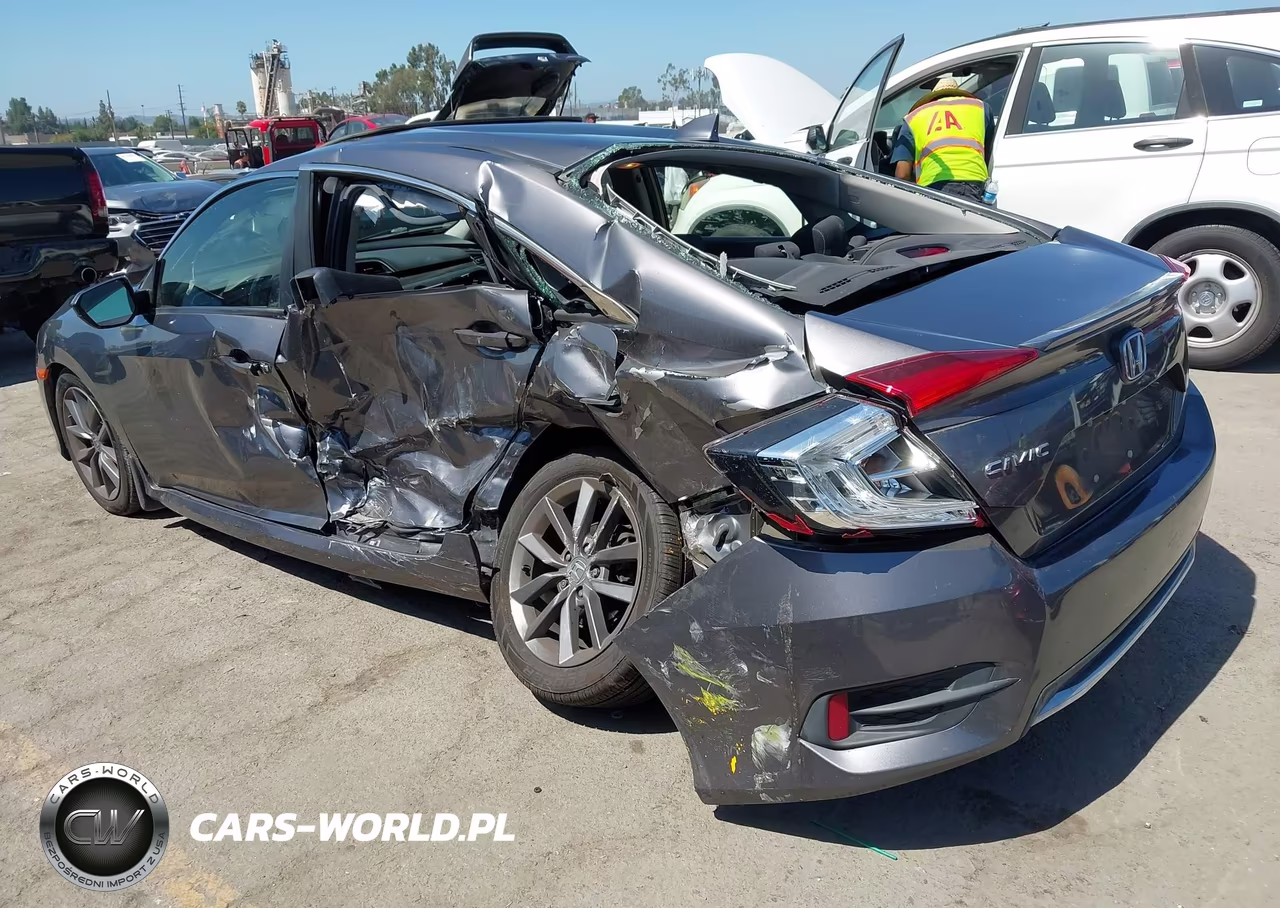 2019 Honda Civic Ex VIN:JHMFC1F38KX001351 - 3