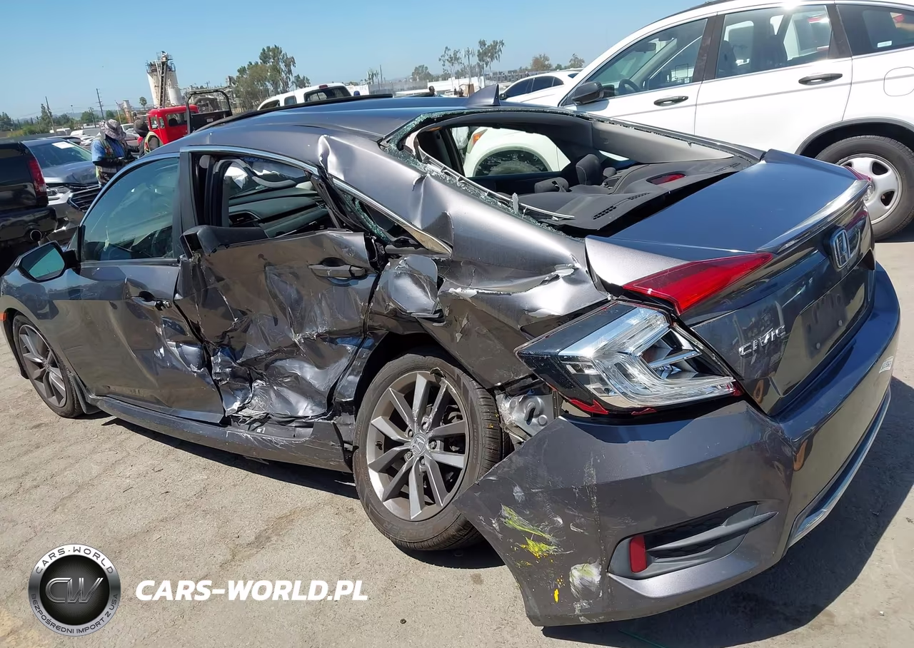2019 Honda Civic Ex VIN:JHMFC1F38KX001351 - 6
