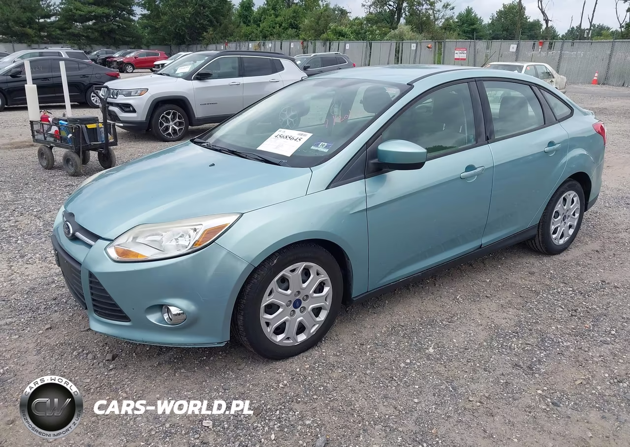 2012 Ford Focus Se VIN:1FAHP3F21CL390978 - 2