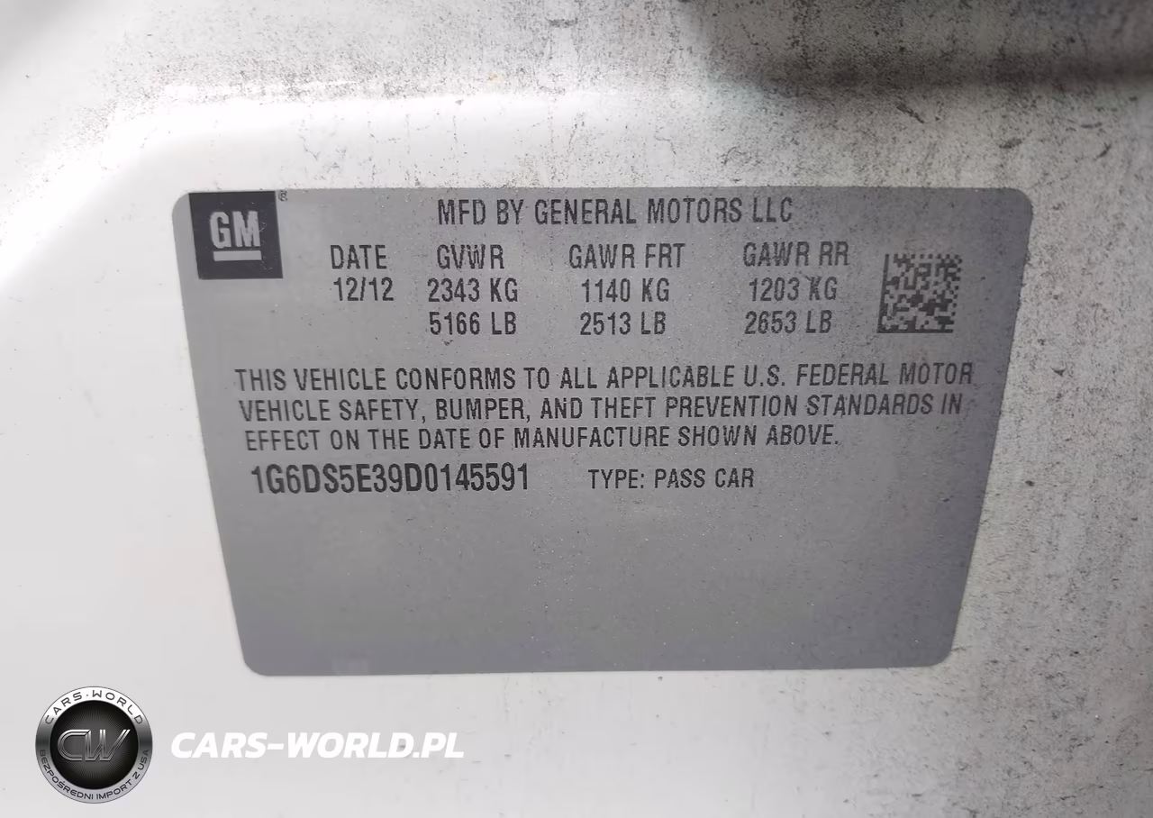 2013 Cadillac Cts Premium VIN:1G6DS5E39D0145591 - 9