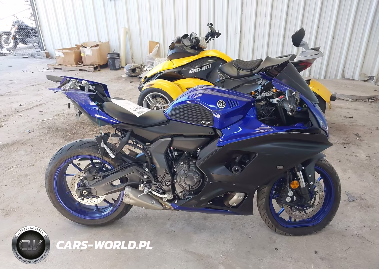 2022 Yamaha Yzfr7 VIN:JYARM38E4NA000447 - 11
