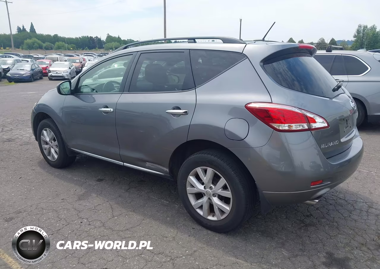 2013 Nissan Murano Sl VIN:JN8AZ1MW9DW316664 - 3