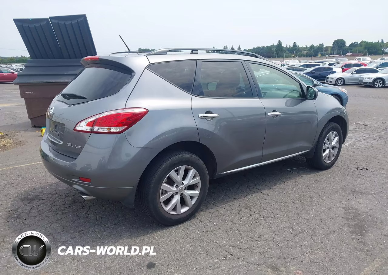 2013 Nissan Murano Sl VIN:JN8AZ1MW9DW316664 - 4