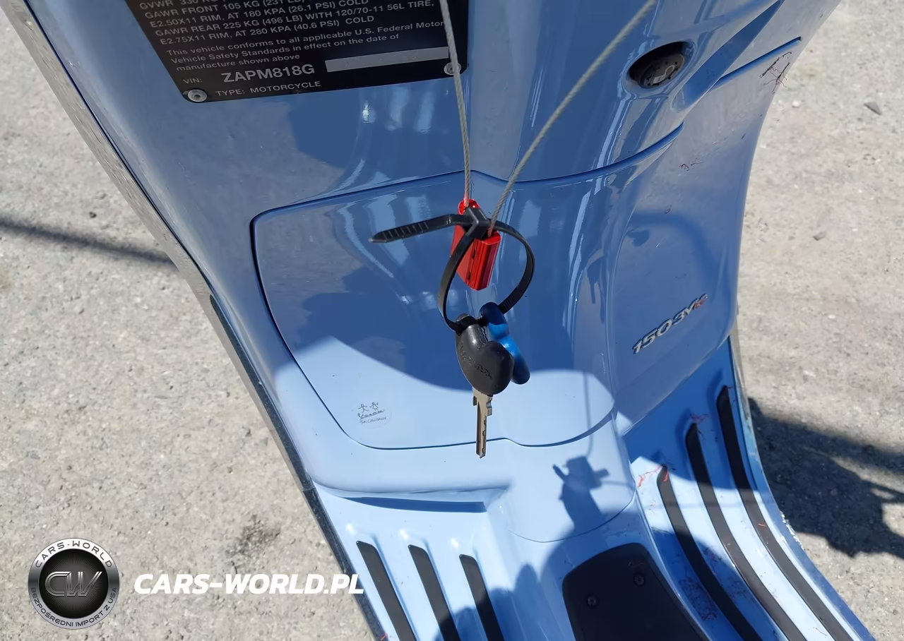 2017 Vespa Sprint 150 3V VIN:ZAPM818G2H5700486 - 11