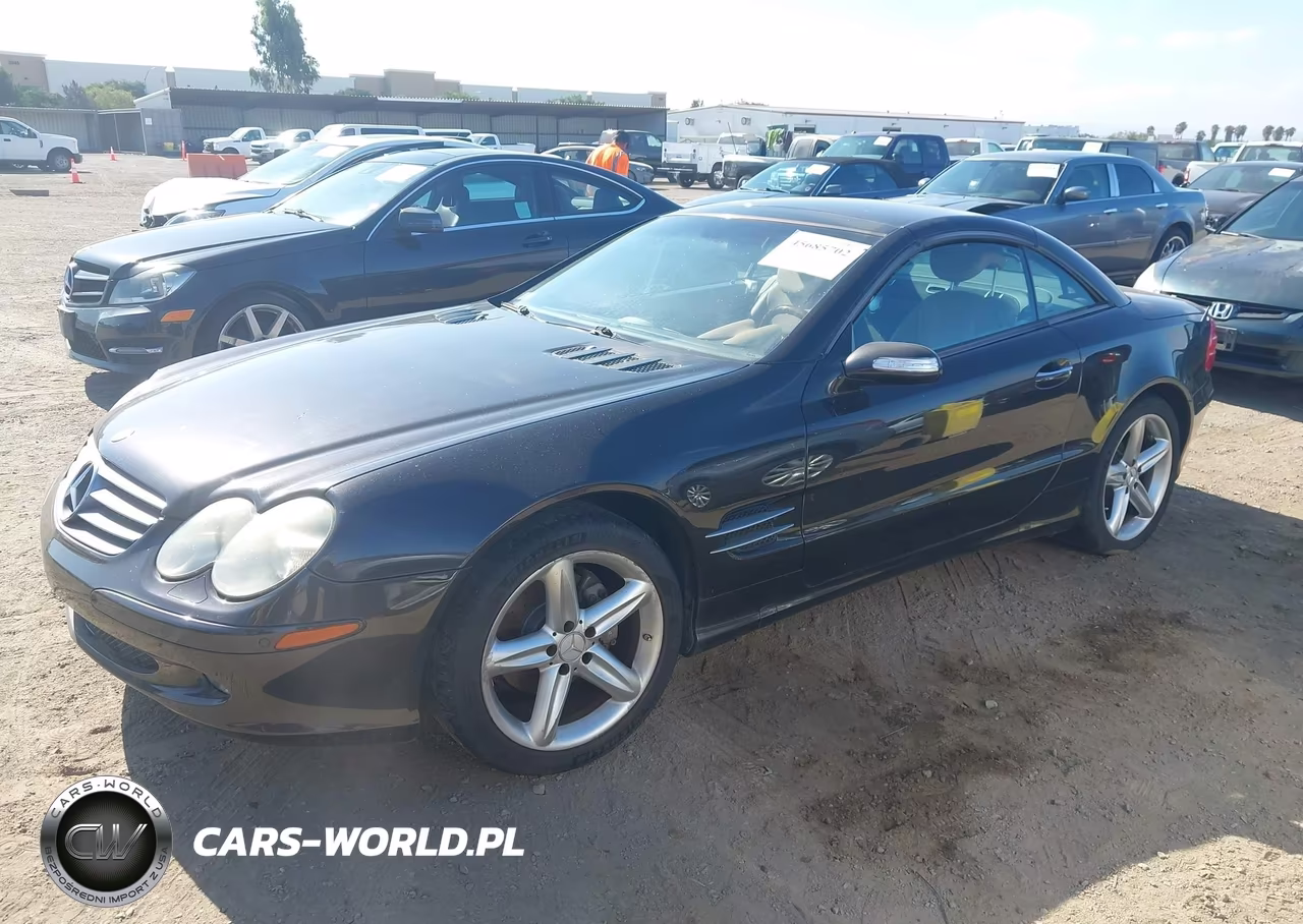 2004 Mercedes-Benz Sl 500 VIN:WDBSK75FX4F076089 - 2