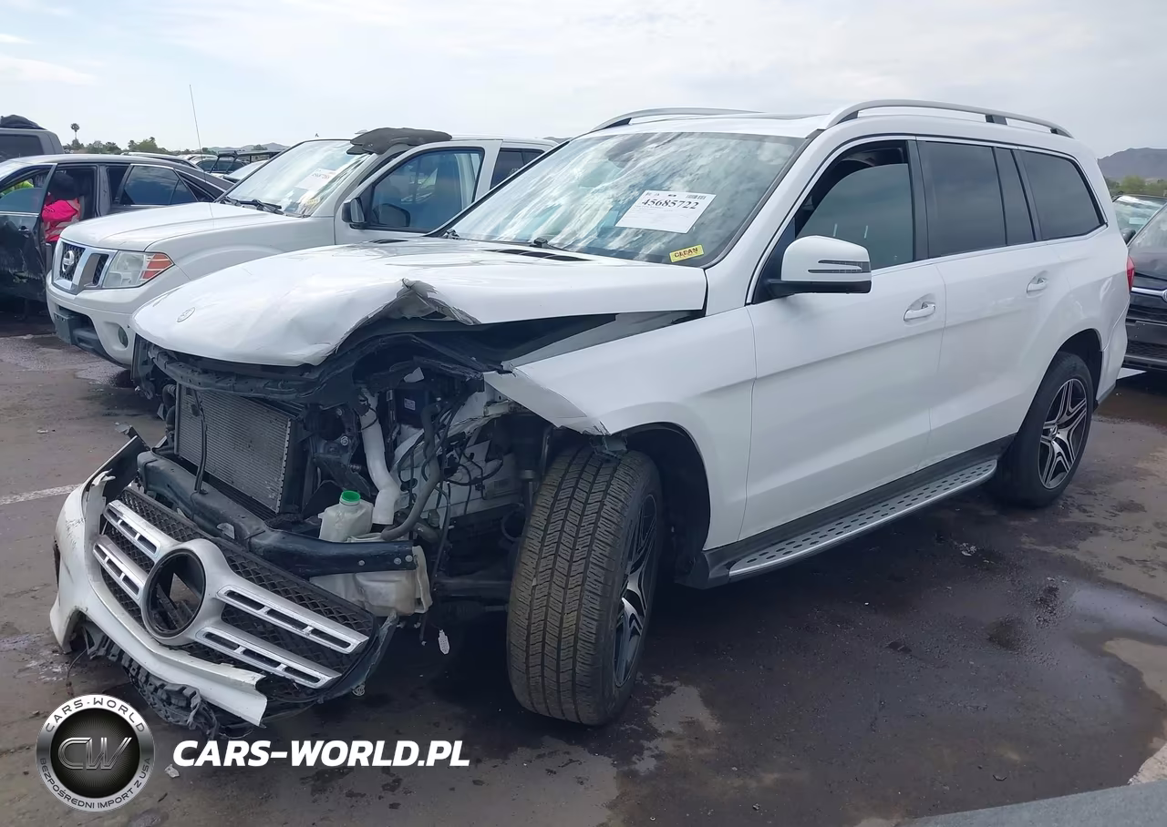 2017 Mercedes-Benz Gls 450 4Matic VIN:4JGDF6EE6HA883269 - 2