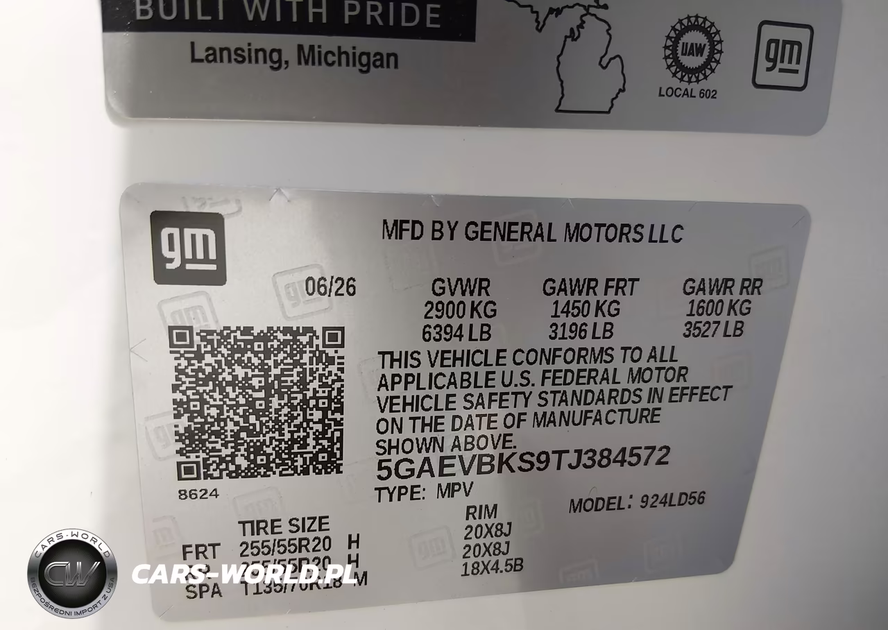 2026 Buick Enclave Sport Touring Fwd VIN:5GAEVBKS9TJ384572 - 9