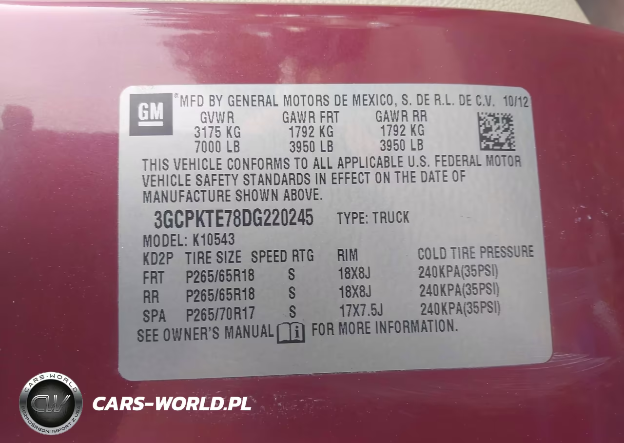 2013 Chevrolet Silverado 1500 Ltz VIN:3GCPKTE78DG220245 - 9