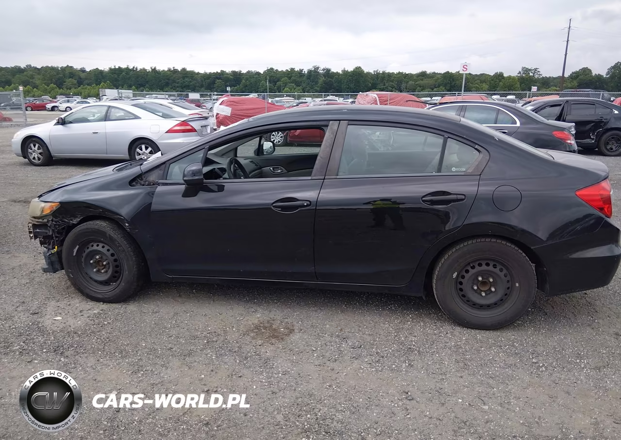2012 Honda Civic Lx VIN:2HGFB2F59CH583317 - 14