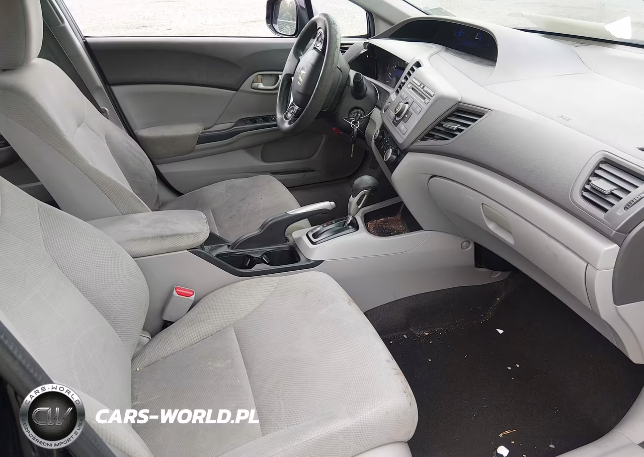 2012 Honda Civic Lx VIN:2HGFB2F59CH583317 - 5