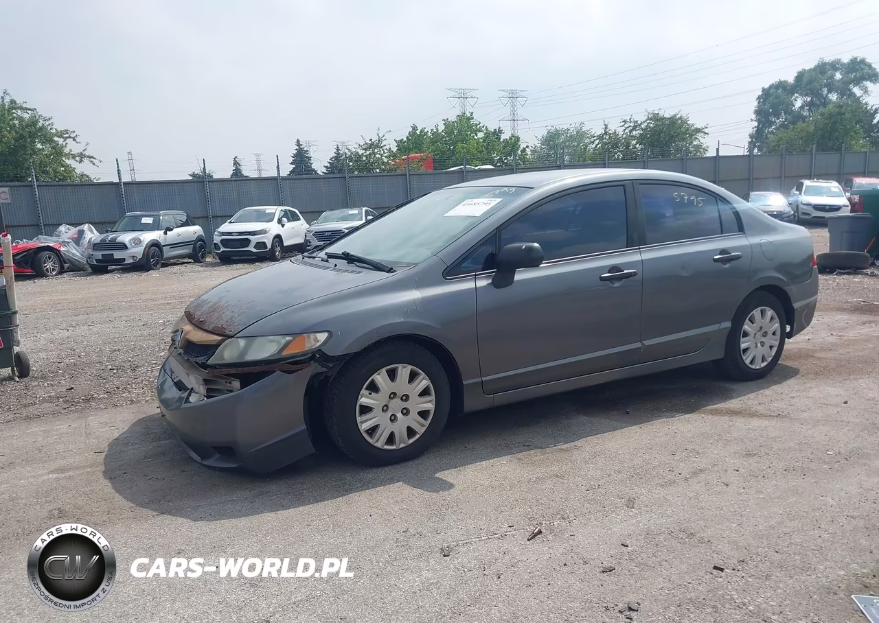 2010 Honda Civic Vp VIN:19XFA1F33AE006284 - 2