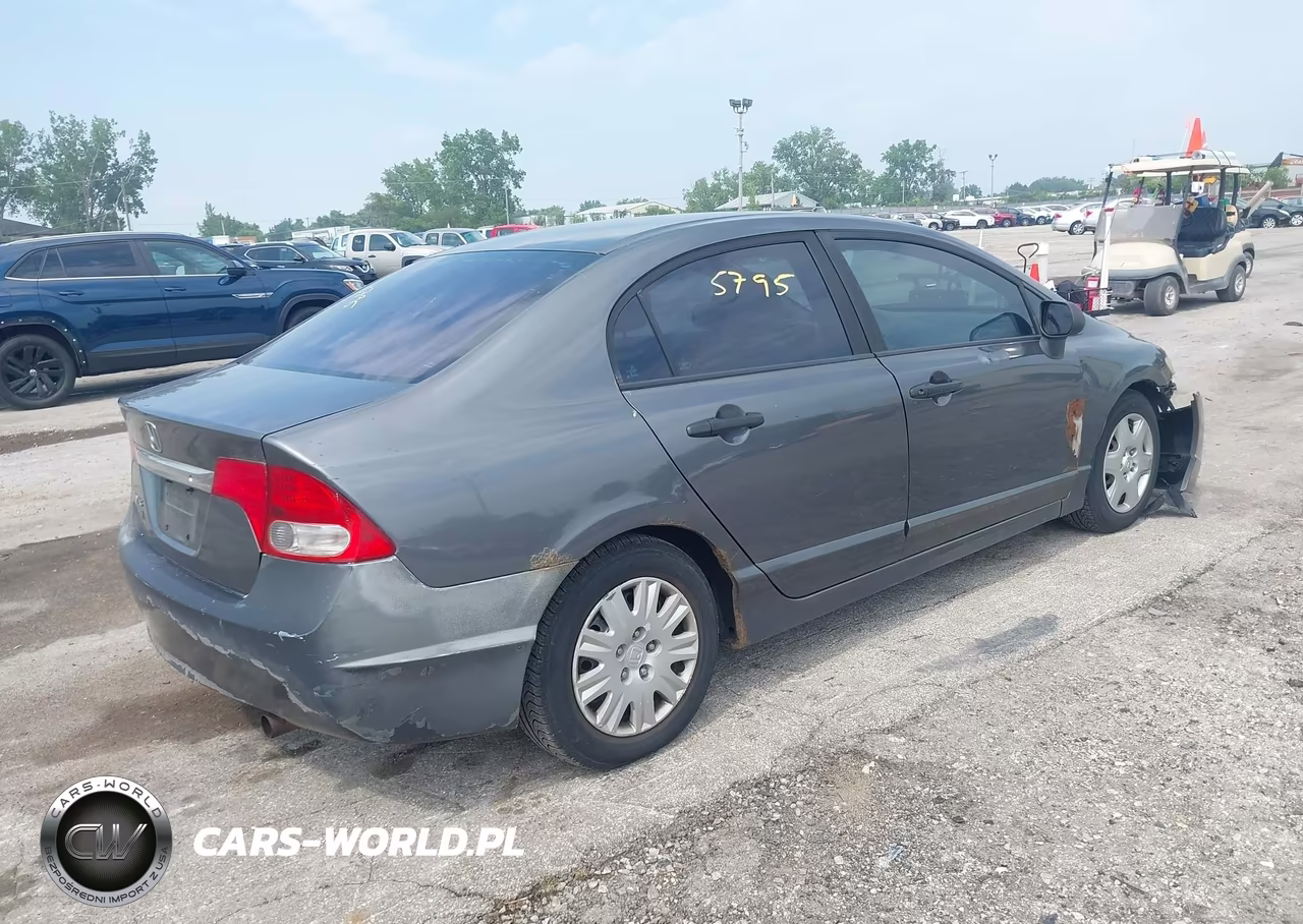 2010 Honda Civic Vp VIN:19XFA1F33AE006284 - 4
