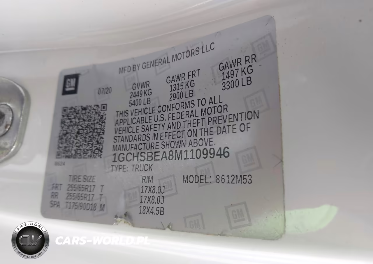 2021 Chevrolet Colorado 2Wd Long Box Wt VIN:1GCHSBEA8M1109946 - 9