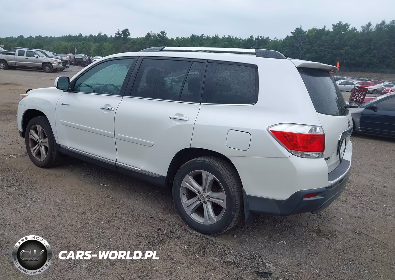 2013 Toyota Highlander Limited V6 VIN:5TDDK3EH8DS257941 - 3