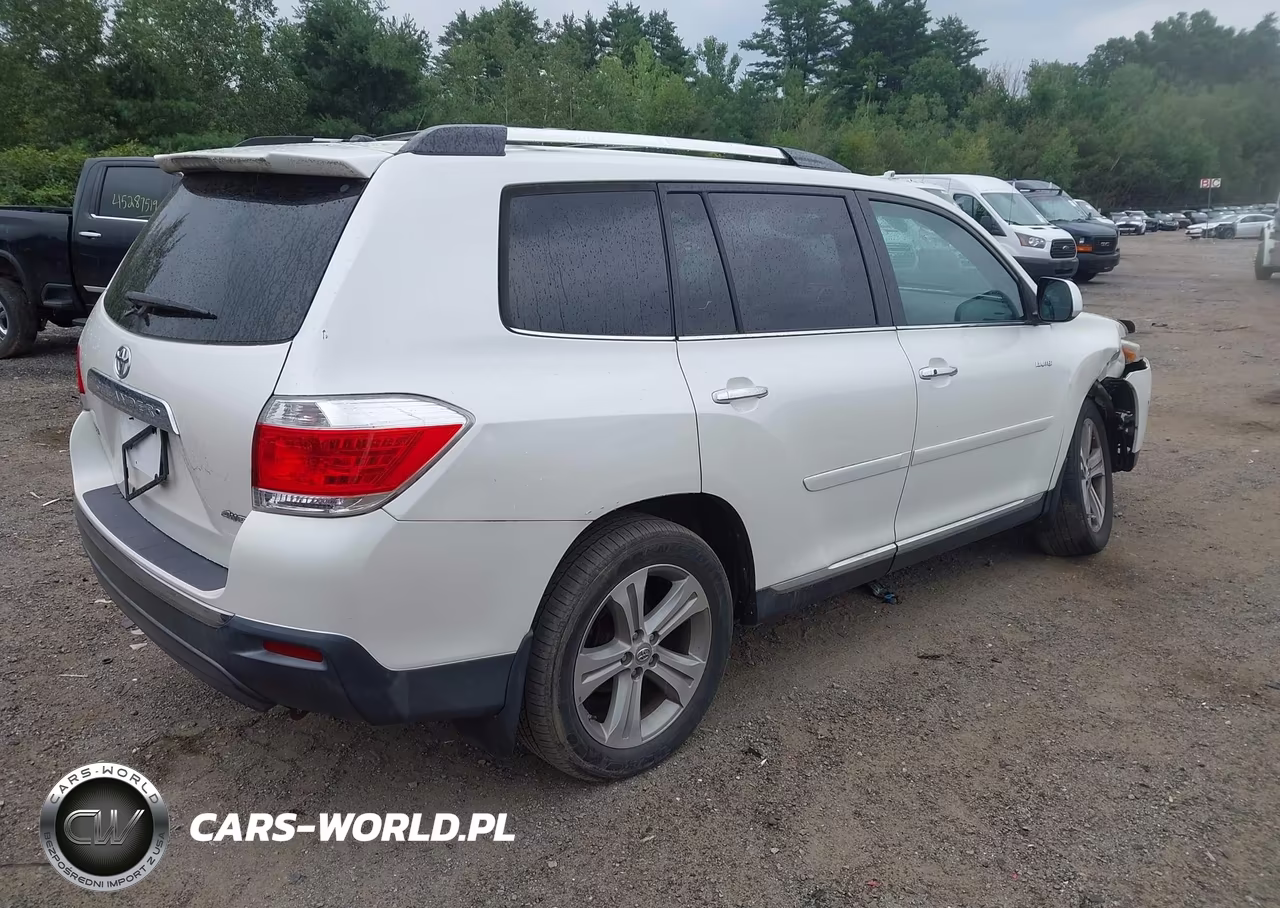 2013 Toyota Highlander Limited V6 VIN:5TDDK3EH8DS257941 - 4