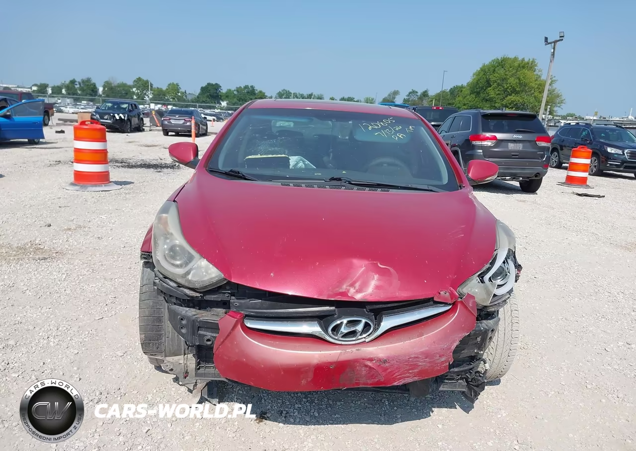 2014 Hyundai Elantra Sport VIN:KMHDH4AH6EU162166 - 12