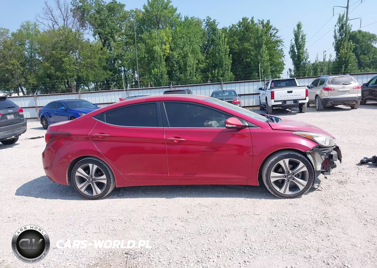 2014 Hyundai Elantra Sport VIN:KMHDH4AH6EU162166 - 13