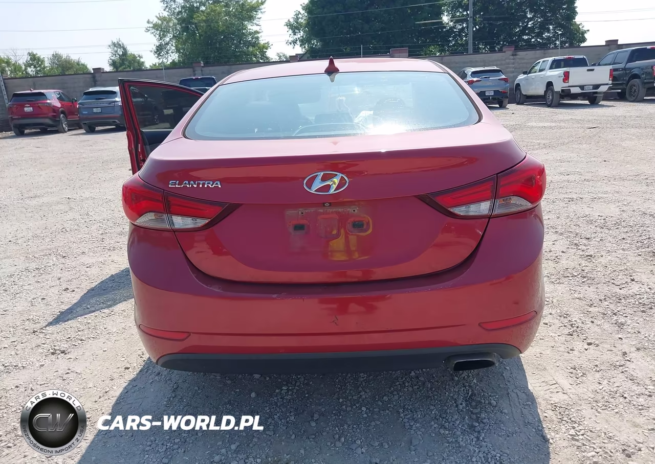 2014 Hyundai Elantra Sport VIN:KMHDH4AH6EU162166 - 16