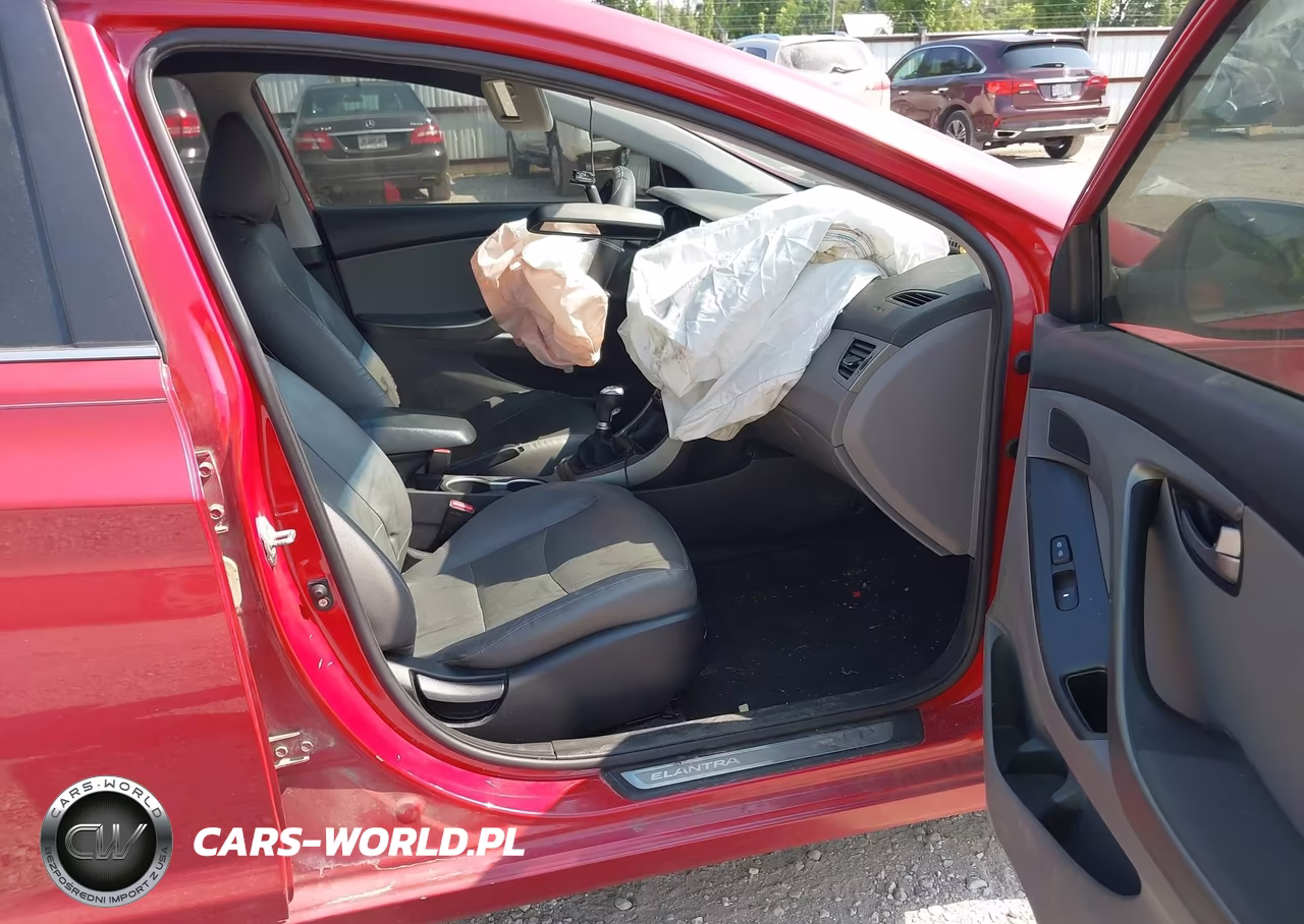 2014 Hyundai Elantra Sport VIN:KMHDH4AH6EU162166 - 5