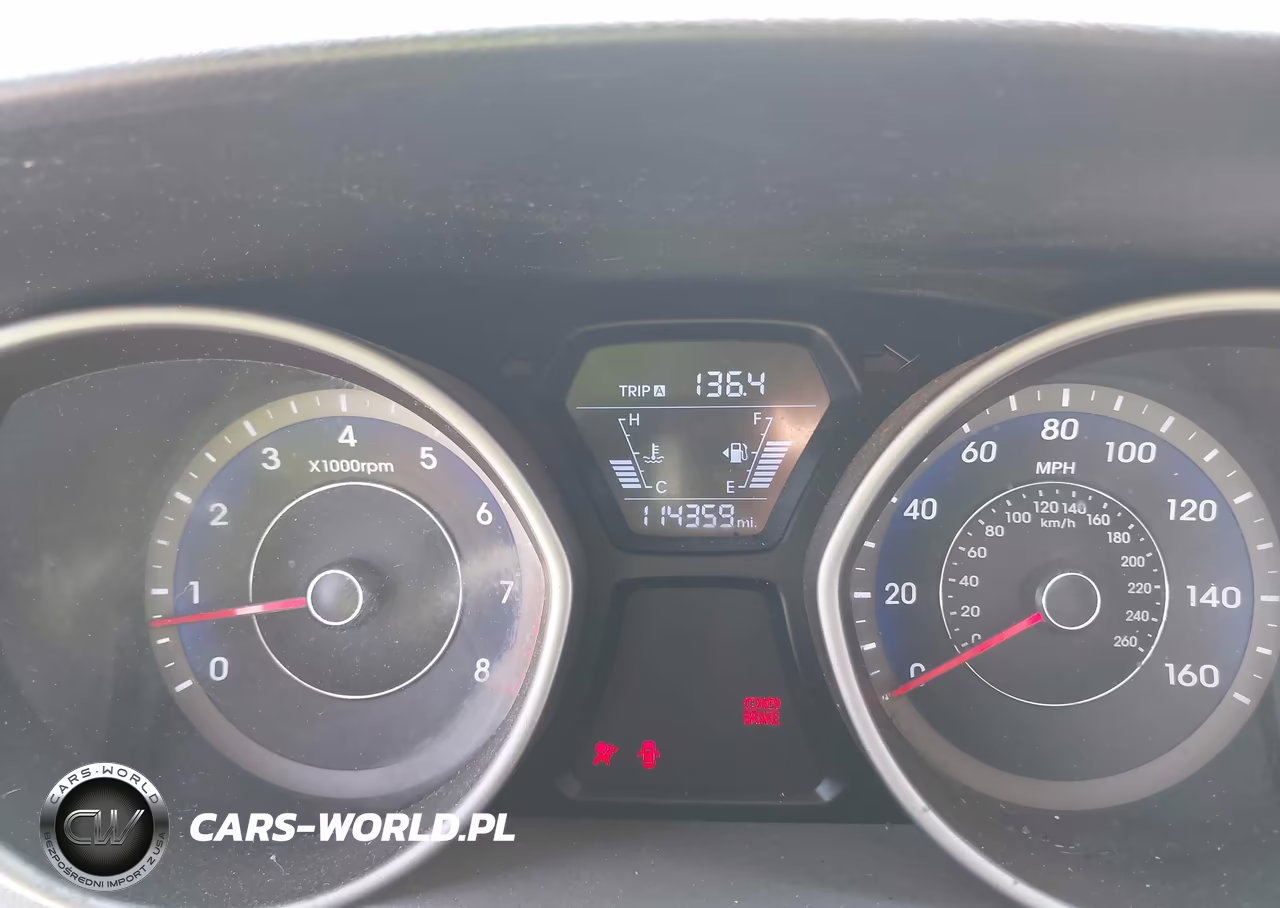 2014 Hyundai Elantra Sport VIN:KMHDH4AH6EU162166 - 7
