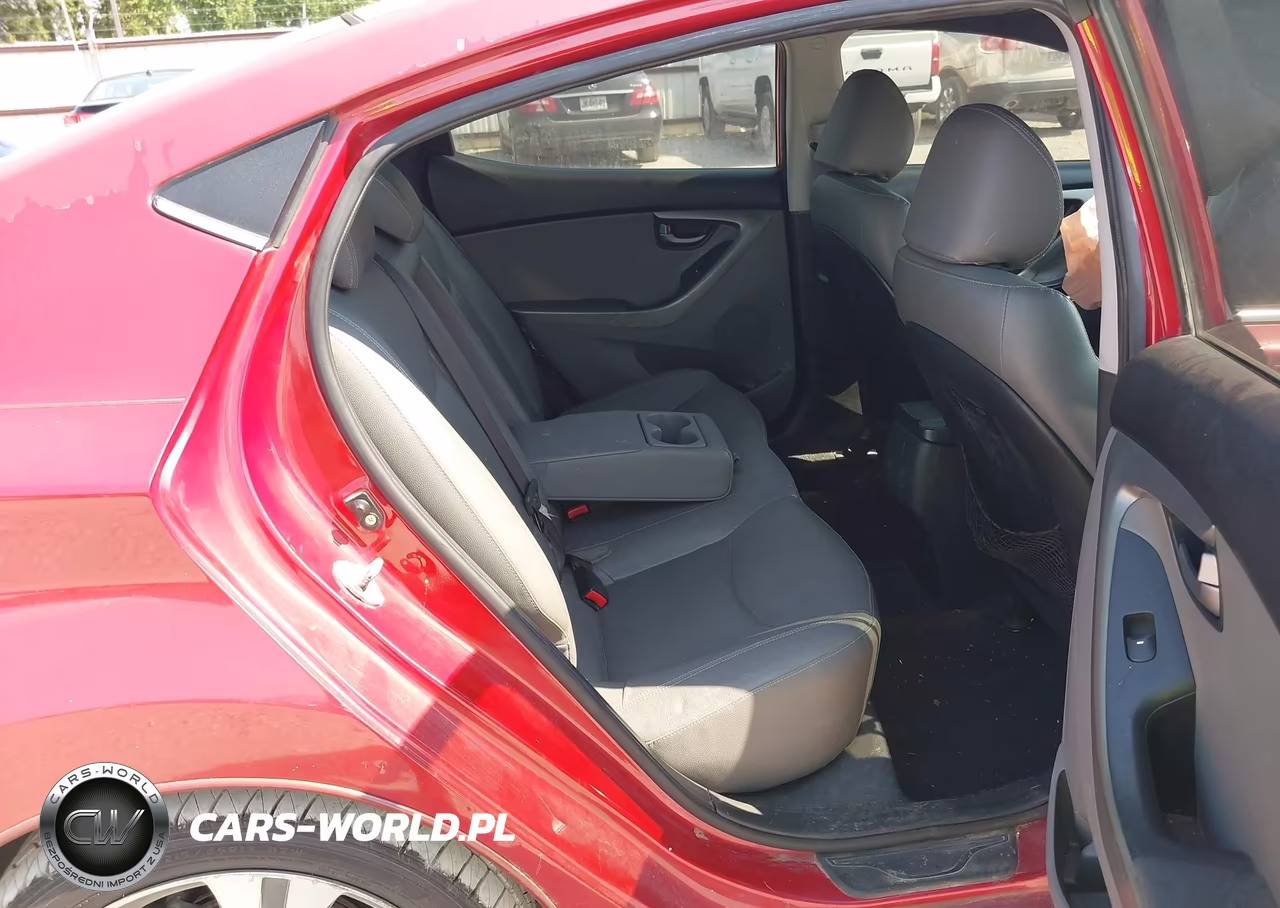 2014 Hyundai Elantra Sport VIN:KMHDH4AH6EU162166 - 8