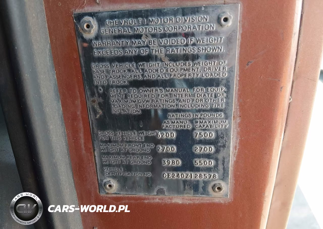 1970 Chevrolet Pickup VIN:CE240Z128578 - 9