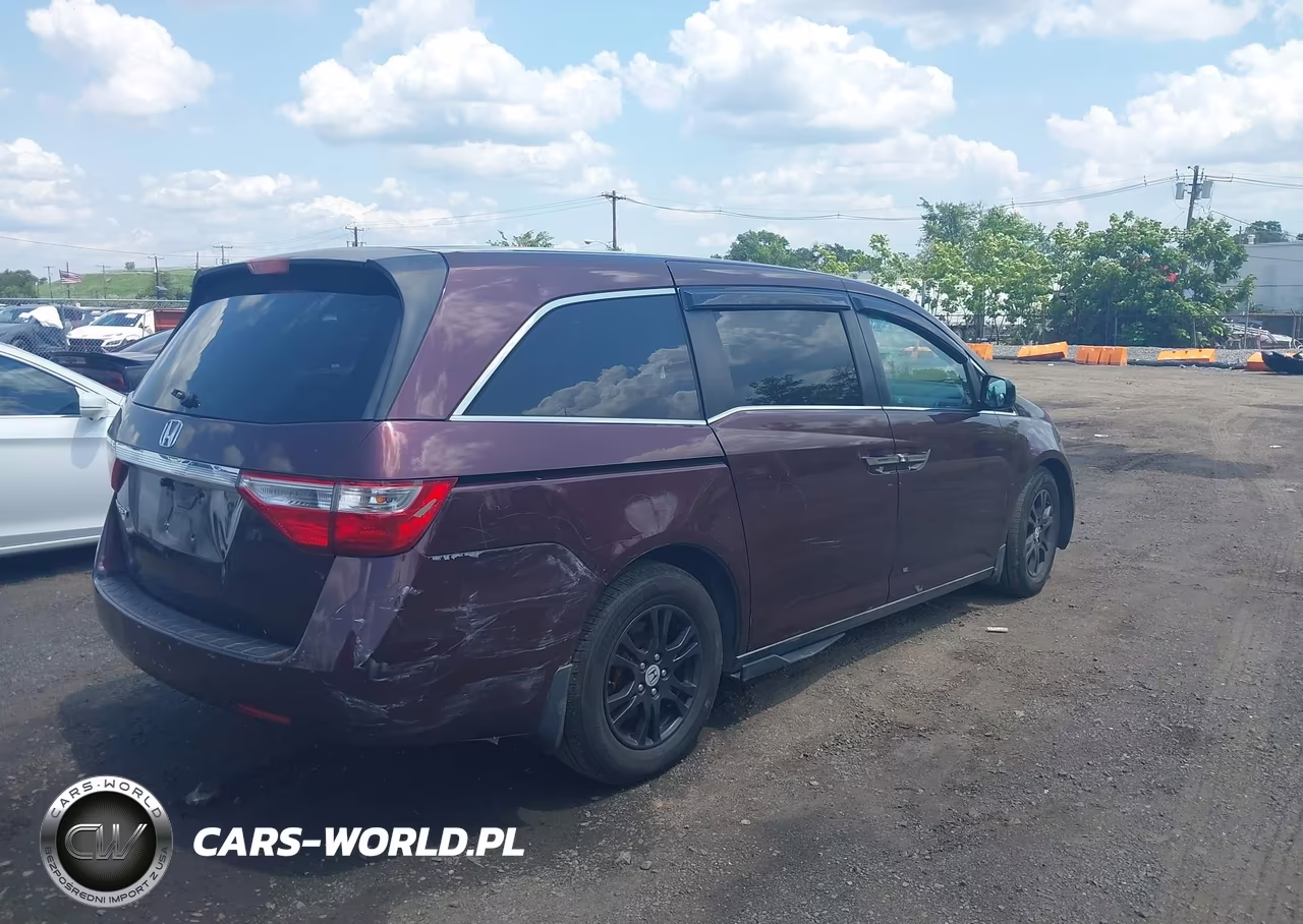 2011 Honda Odyssey Ex VIN:5FNRL5H4XBB053182 - 4