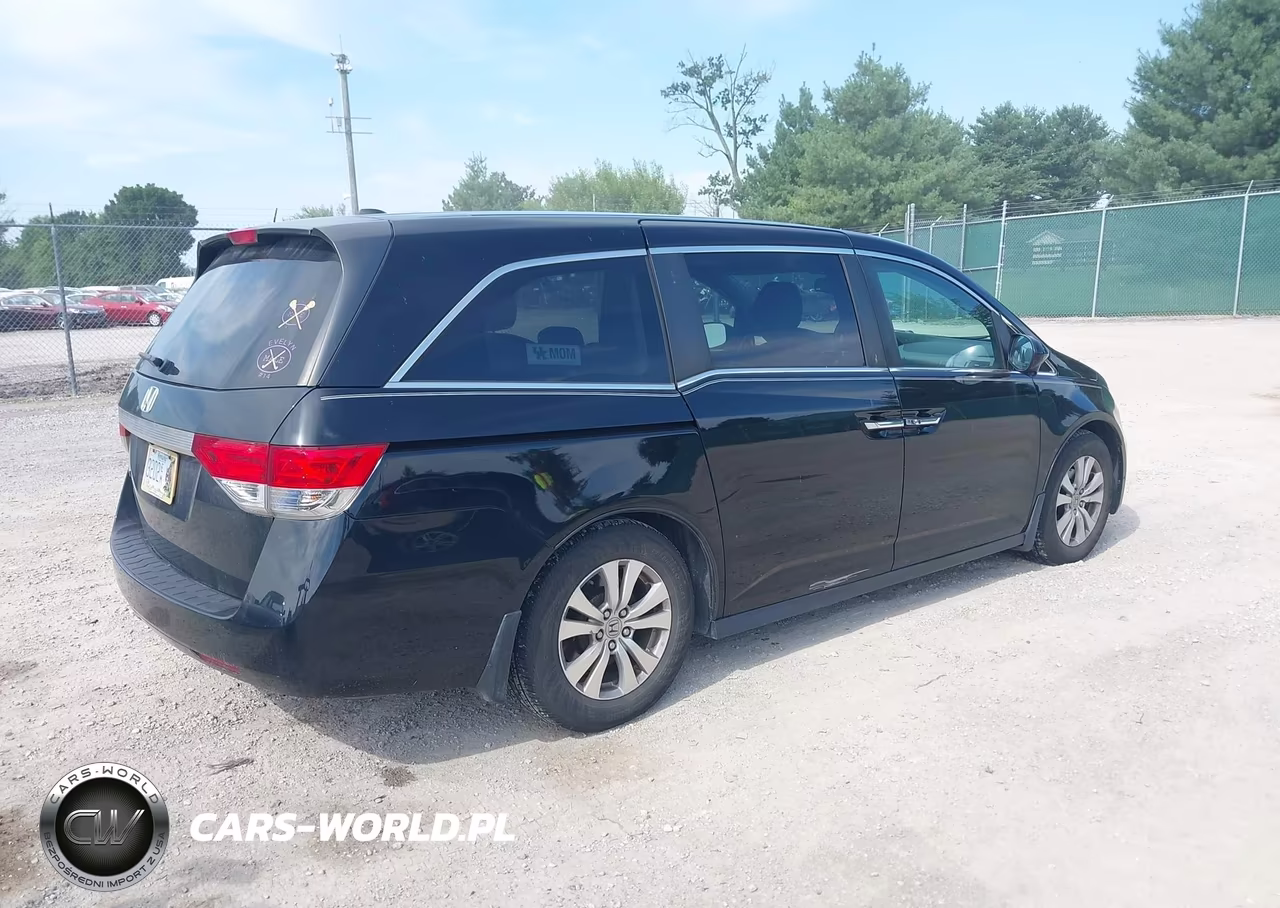 2014 Honda Odyssey Ex-L VIN:5FNRL5H63EB024953 - 4