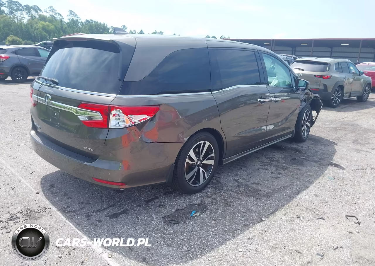 2019 Honda Odyssey Elite VIN:5FNRL6H98KB000708 - 4