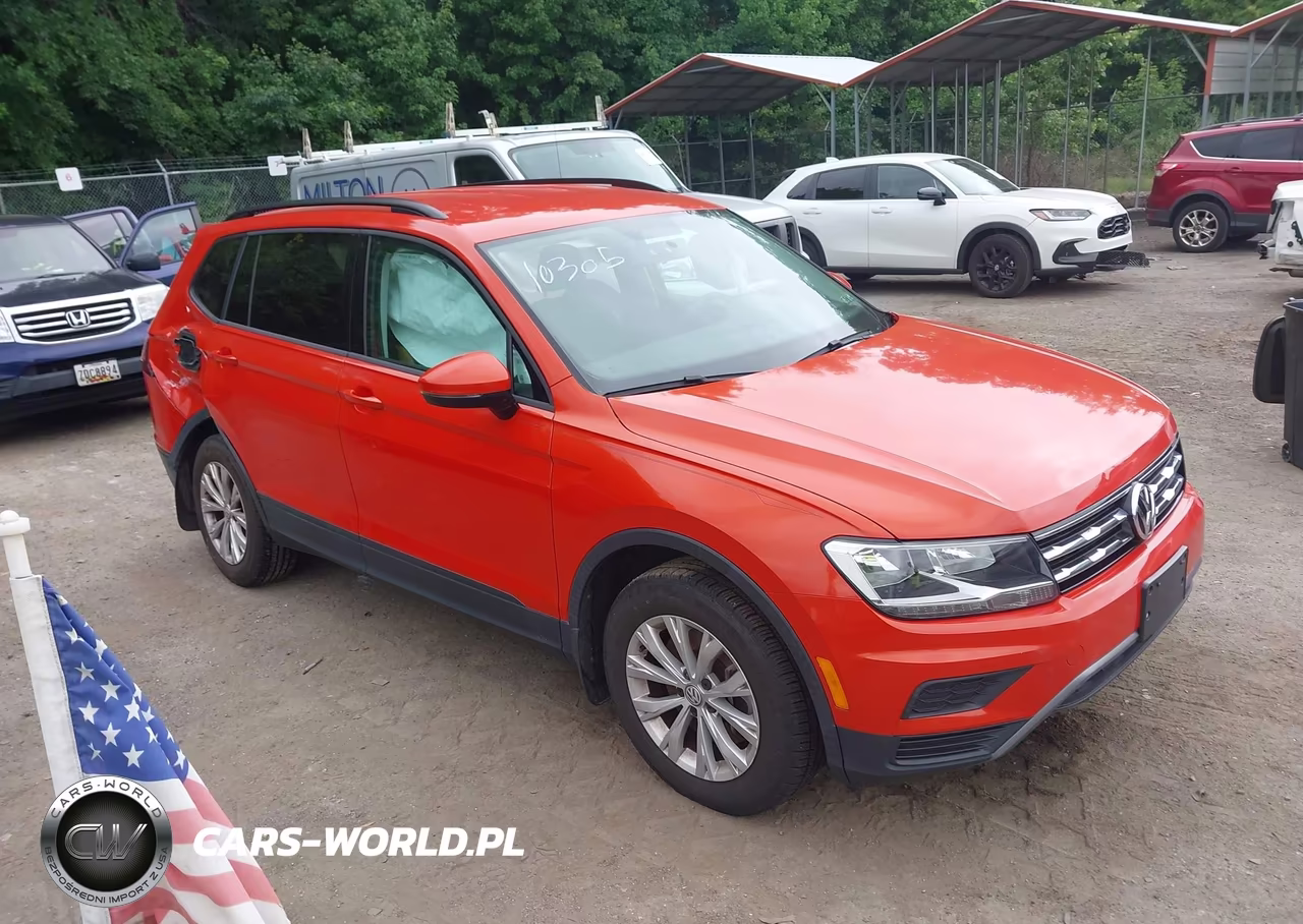 2018 Volkswagen Tiguan 2.0T S VIN:3VV1B7AXXJM125347 - 1