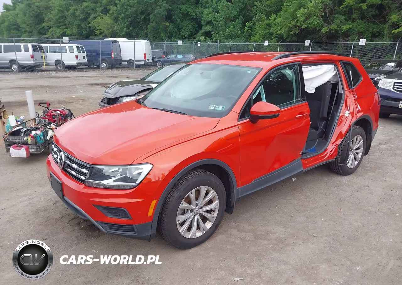 2018 Volkswagen Tiguan 2.0T S VIN:3VV1B7AXXJM125347 - 2
