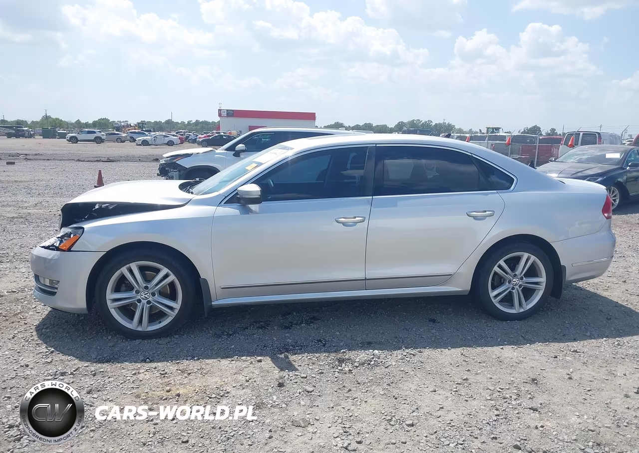 2013 Volkswagen Passat 2.0L Tdi Sel Premium VIN:1VWCN7A32DC137359 - 14