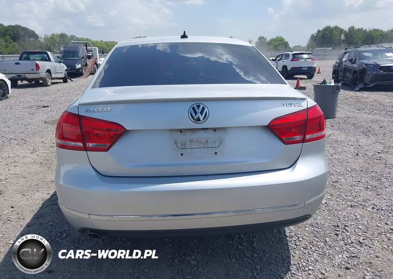 2013 Volkswagen Passat 2.0L Tdi Sel Premium VIN:1VWCN7A32DC137359 - 16