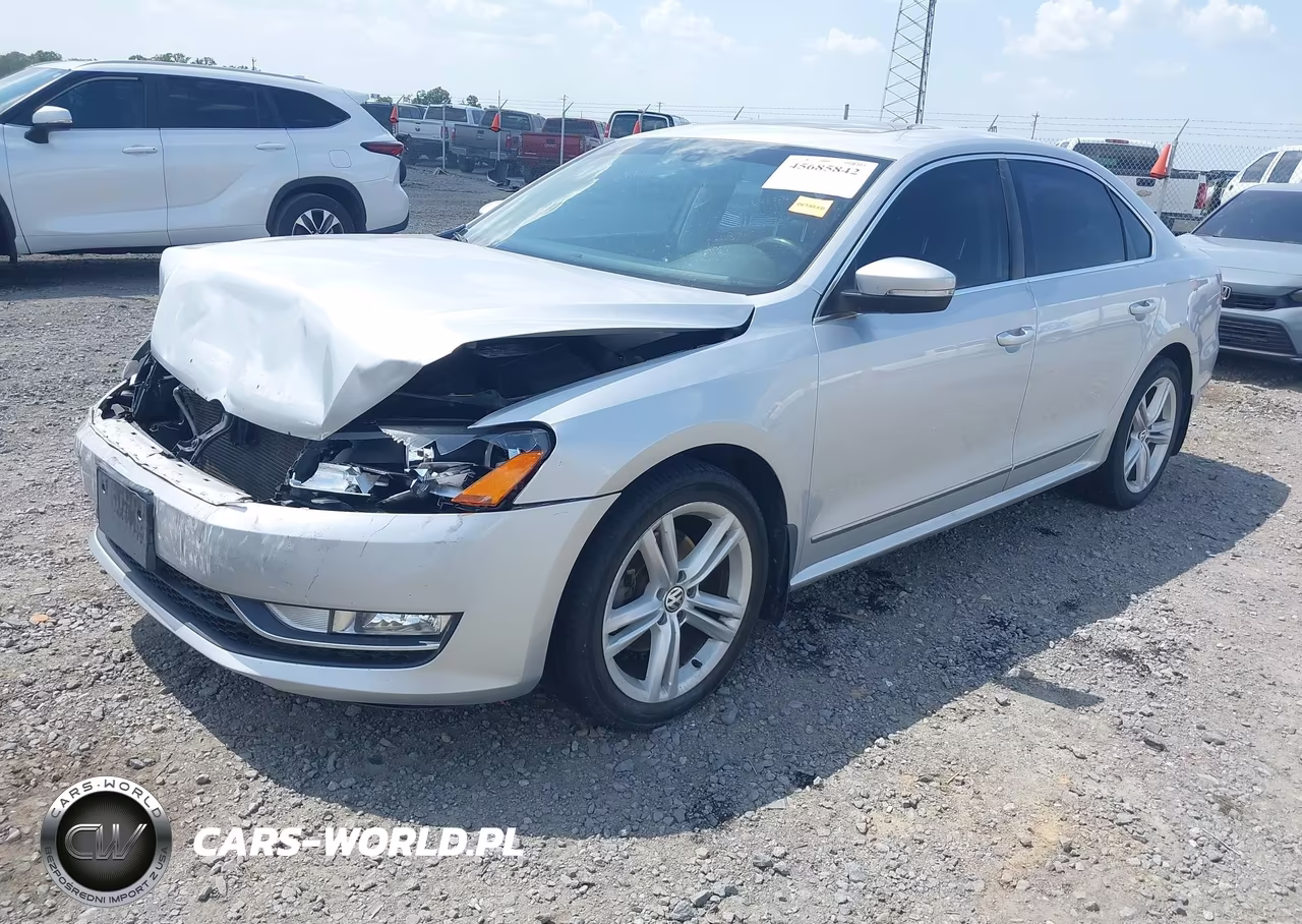 2013 Volkswagen Passat 2.0L Tdi Sel Premium VIN:1VWCN7A32DC137359 - 2
