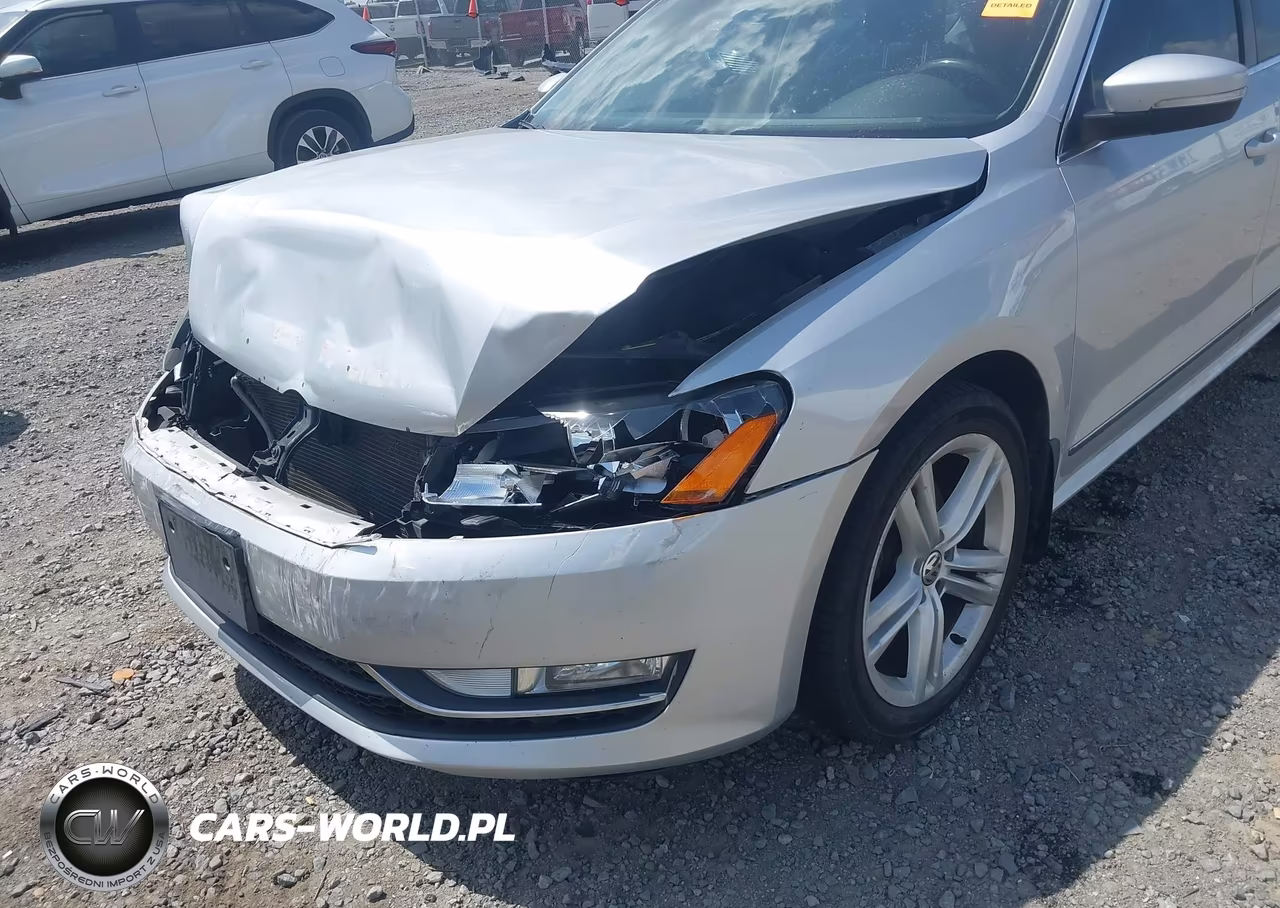 2013 Volkswagen Passat 2.0L Tdi Sel Premium VIN:1VWCN7A32DC137359 - 6