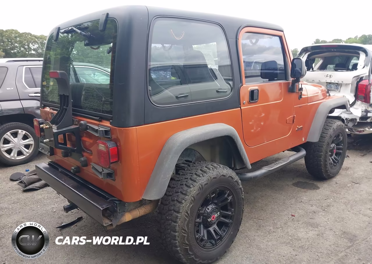 2001 Jeep Wrangler Sport VIN:1J4FA49S71P362672 - 4