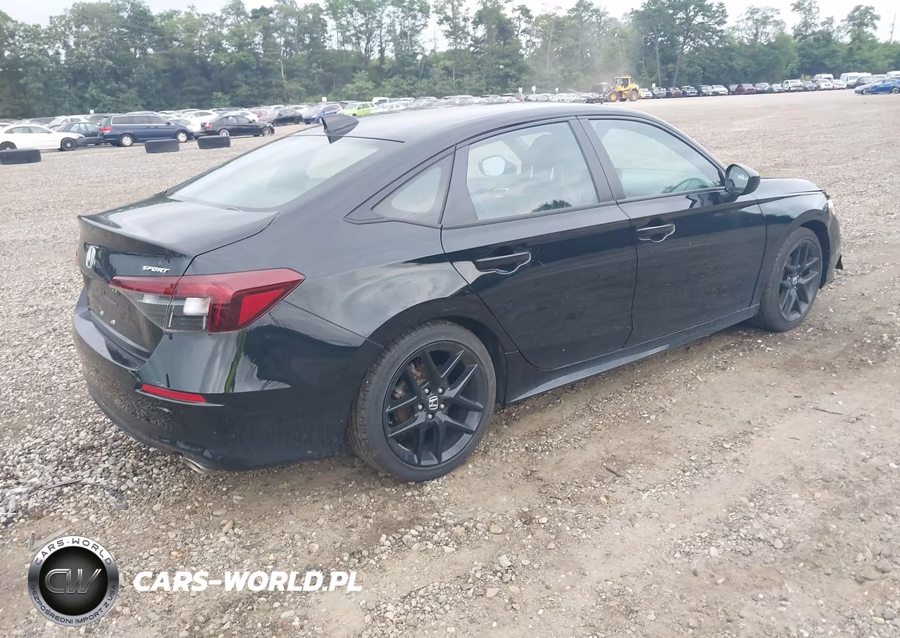 2025 Honda Civic Sport VIN:2HGFE2F58SH536589 - 4